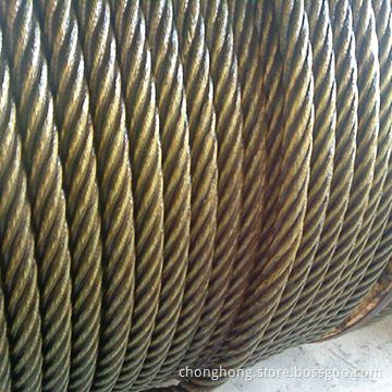 Carbon Steel Wire Rope with DIN, JIS, ASTM, BS and GB Standards